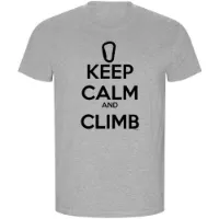 Kruskis Keep Calm And Climb Eco T-shirt Med Korta ärmar Kruskis Keep Calm And Climb Eco T-shirt Med Korta ärmar
