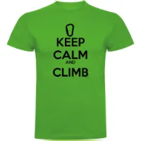 Kruskis Keep Calm And Climb T-shirt Med Korta ärmar Kruskis Keep Calm And Climb T-shirt Med Korta ärmar