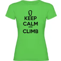 Kruskis Keep Calm And Climb T-shirt Med Korta ärmar Kruskis Keep Calm And Climb T-shirt Med Korta ärmar