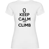 Kruskis Keep Calm And Climb T-shirt Med Korta ärmar Kruskis Keep Calm And Climb T-shirt Med Korta ärmar