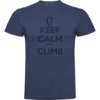 Kruskis Keep Calm And Climb T-shirt Med Korta ärmar Kruskis Keep Calm And Climb T-shirt Med Korta ärmar