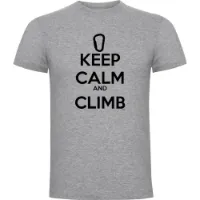 Kruskis Keep Calm And Climb T-shirt Med Korta ärmar Kruskis Keep Calm And Climb T-shirt Med Korta ärmar