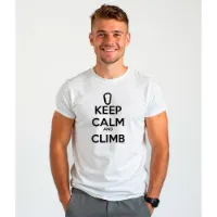 Kruskis Keep Calm And Climb T-shirt Med Korta ärmar