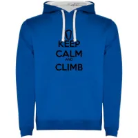 Kruskis Keep Calm And Climb Two-colour Tröja Med Huva Kruskis Keep Calm And Climb Two-colour Tröja Med Huva