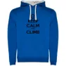Kruskis Keep Calm And Climb Two-colour Tröja Med Huva