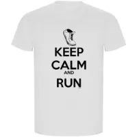 Kruskis Keep Calm And Run Eco T-shirt Med Korta ärmar male