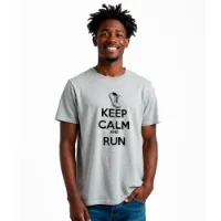 Kruskis Keep Calm And Run Eco T-shirt Med Korta ärmar Man
