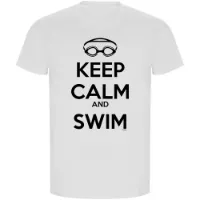 Kruskis Keep Calm And Swim Eco T-shirt Med Korta ärmar male