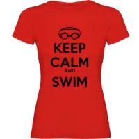 Kruskis Keep Calm And Swim T-shirt Med Korta ärmar male
