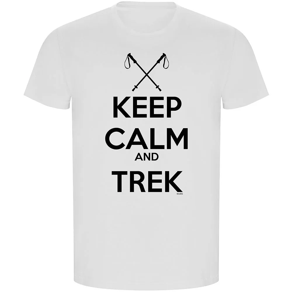 Kruskis Keep Calm And Trek Eco T-shirt Med Korta ärmar Kruskis Keep Calm And Trek Eco T-shirt Med Korta ärmar