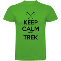 Kruskis Keep Calm And Trek T-shirt Med Korta ärmar