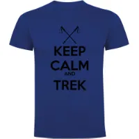 Kruskis Keep Calm And Trek T-shirt Med Korta ärmar Kruskis Keep Calm And Trek T-shirt Med Korta ärmar