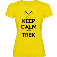 Kruskis Keep Calm And Trek T-shirt Med Korta ärmar