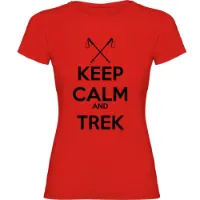 Kruskis Keep Calm And Trek T-shirt Med Korta ärmar Kruskis Keep Calm And Trek T-shirt Med Korta ärmar