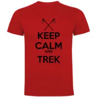 Kruskis Keep Calm And Trek T-shirt Med Korta ärmar Kruskis Keep Calm And Trek T-shirt Med Korta ärmar