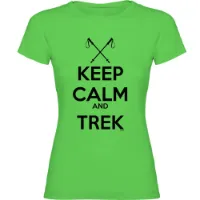 Kruskis Keep Calm And Trek T-shirt Med Korta ärmar