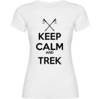Kruskis Keep Calm And Trek T-shirt Med Korta ärmar Kruskis Keep Calm And Trek T-shirt Med Korta ärmar