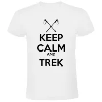 Kruskis Keep Calm And Trek T-shirt Med Korta ärmar Kruskis Keep Calm And Trek T-shirt Med Korta ärmar