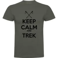 Kruskis Keep Calm And Trek T-shirt Med Korta ärmar