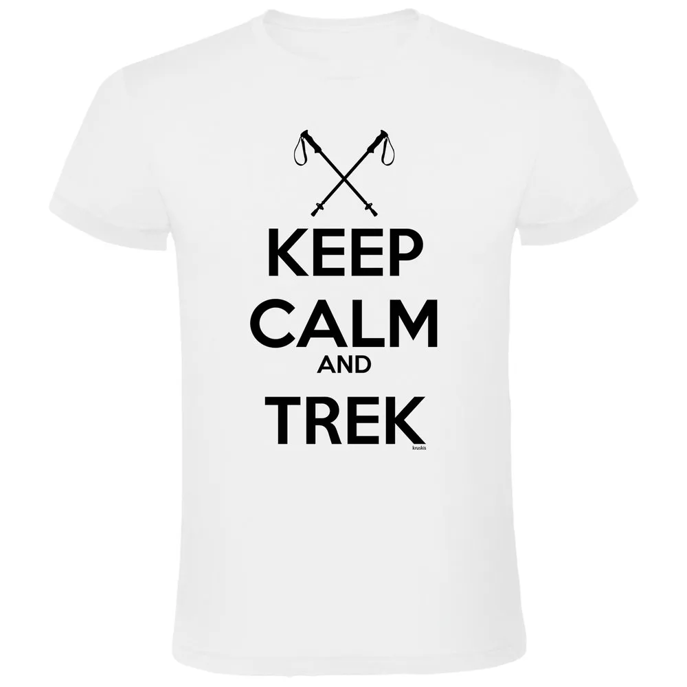 Kruskis Keep Calm And Trek T-shirt Med Korta ärmar Kruskis Keep Calm And Trek T-shirt Med Korta ärmar