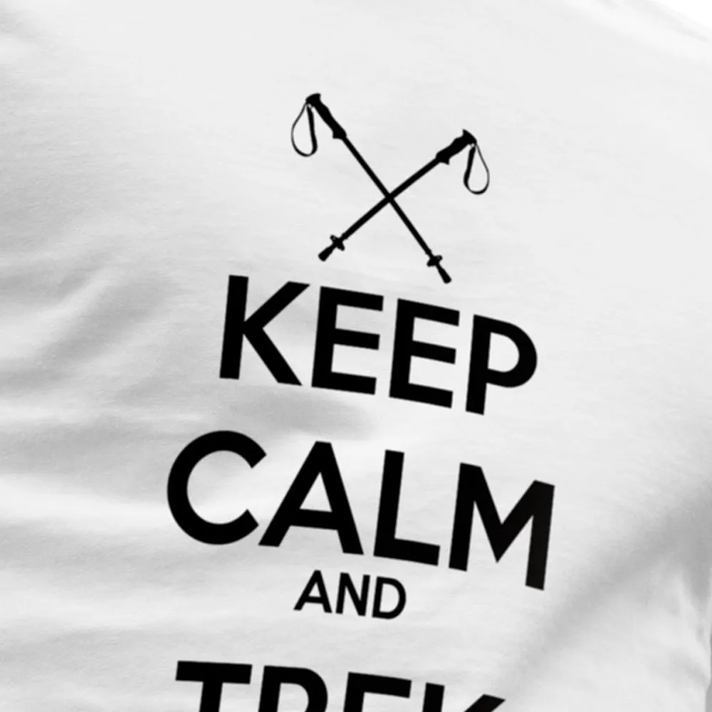 Kruskis Keep Calm And Trek T-shirt Med Korta ärmar Kruskis Keep Calm And Trek T-shirt Med Korta ärmar
