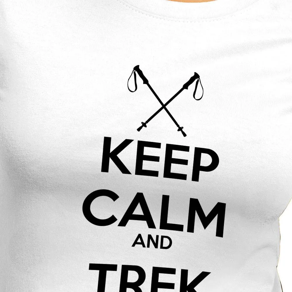 Kruskis Keep Calm And Trek T-shirt Med Korta ärmar Kruskis Keep Calm And Trek T-shirt Med Korta ärmar