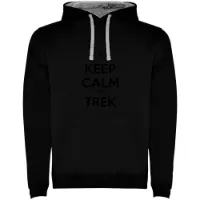 Kruskis Keep Calm And Trek Two-colour Tröja Med Huva Kruskis Keep Calm And Trek Two-colour Tröja Med Huva