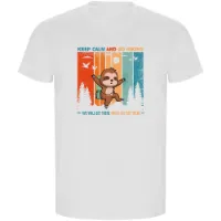 Kruskis Keep Calm Sloth Eco T-shirt Med Korta ärmar Kruskis Keep Calm Sloth Eco T-shirt Med Korta ärmar