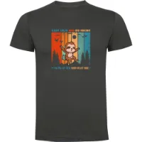 Kruskis Keep Calm Sloth T-shirt Med Korta ärmar Kruskis Keep Calm Sloth T-shirt Med Korta ärmar