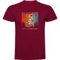 Kruskis Keep Calm Sloth T-shirt Med Korta ärmar Kruskis Keep Calm Sloth T-shirt Med Korta ärmar