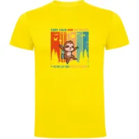 Kruskis Keep Calm Sloth T-shirt Med Korta ärmar