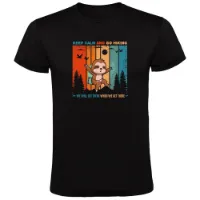 Kruskis Keep Calm Sloth T-shirt Med Korta ärmar