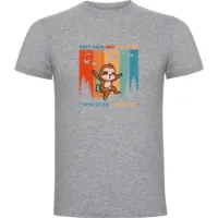 Kruskis Keep Calm Sloth T-shirt Med Korta ärmar Kruskis Keep Calm Sloth T-shirt Med Korta ärmar
