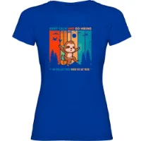 Kruskis Keep Calm Sloth T-shirt Med Korta ärmar Kruskis Keep Calm Sloth T-shirt Med Korta ärmar