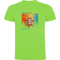 Kruskis Keep Calm Sloth T-shirt Med Korta ärmar