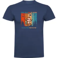Kruskis Keep Calm Sloth T-shirt Med Korta ärmar Kruskis Keep Calm Sloth T-shirt Med Korta ärmar
