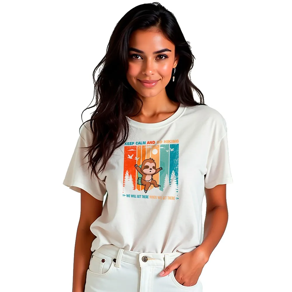 Kruskis Keep Calm Sloth T-shirt Med Korta ärmar