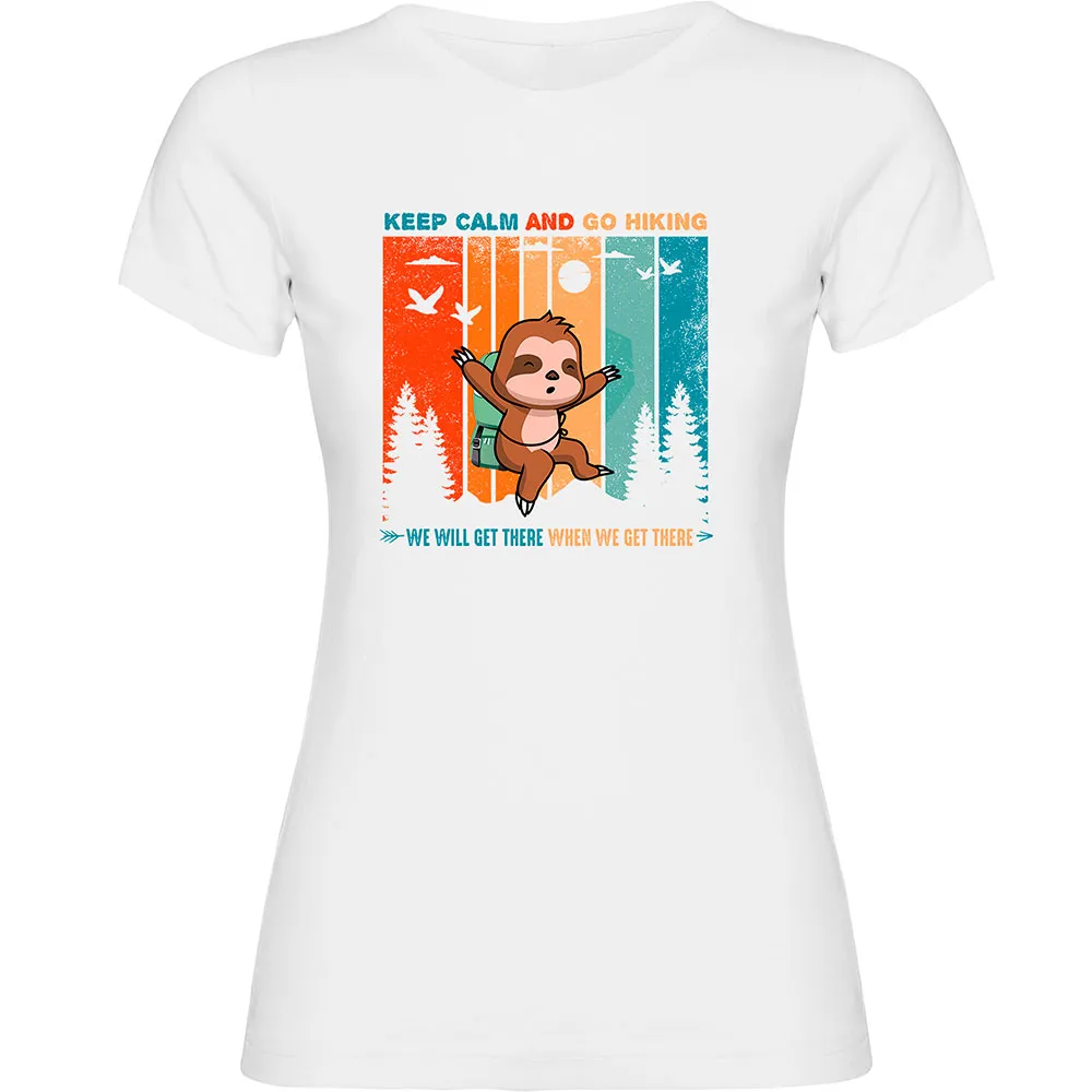Kruskis Keep Calm Sloth T-shirt Med Korta ärmar