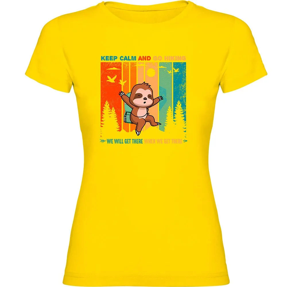 Kruskis Keep Calm Sloth T-shirt Med Korta ärmar Kruskis Keep Calm Sloth T-shirt Med Korta ärmar