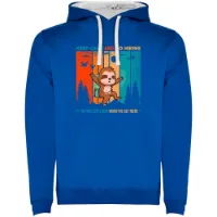 Kruskis Keep Calm Sloth Two-colour Tröja Med Huva Kruskis Keep Calm Sloth Two-colour Tröja Med Huva