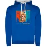 Kruskis Keep Calm Sloth Two-colour Tröja Med Huva