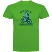 Kruskis Keep The Doctor Away T-shirt Med Korta ärmar Kruskis Keep The Doctor Away T-shirt Med Korta ärmar