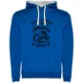 Royal blue / white