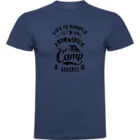 Kruskis Life Is Simple T-shirt Med Korta ärmar Kruskis Life Is Simple T-shirt Med Korta ärmar