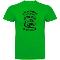 Kruskis Life Is Simple T-shirt Med Korta ärmar Kruskis Life Is Simple T-shirt Med Korta ärmar
