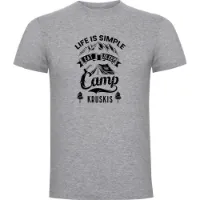 Kruskis Life Is Simple T-shirt Med Korta ärmar Kruskis Life Is Simple T-shirt Med Korta ärmar