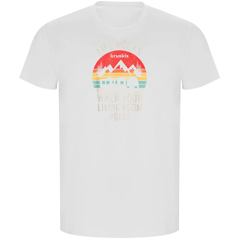 Kruskis Life Rocks Eco T-shirt Med Korta ärmar Kruskis Life Rocks Eco T-shirt Med Korta ärmar