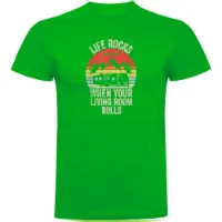 Kruskis Life Rocks T-shirt Med Korta ärmar Kruskis Life Rocks T-shirt Med Korta ärmar