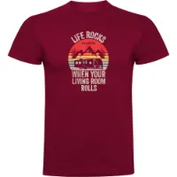 Kruskis Life Rocks T-shirt Med Korta ärmar Kruskis Life Rocks T-shirt Med Korta ärmar