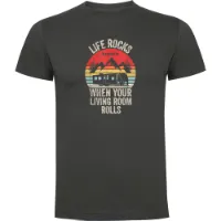 Kruskis Life Rocks T-shirt Med Korta ärmar Kruskis Life Rocks T-shirt Med Korta ärmar
